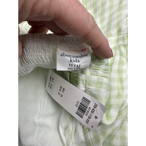 Girls Abercrombie Gingham Dress size 11/12 - Picture 3 of 6